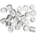 rocailles junior 4 mm transparant 25 gram