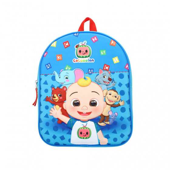 rugzak Here We Go! 3D junior 8,5 liter polyester blauw