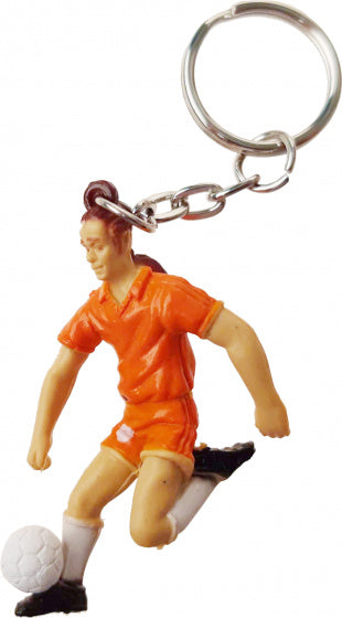 sleutelhanger Nederlands Elftal junior 3 cm oranje
