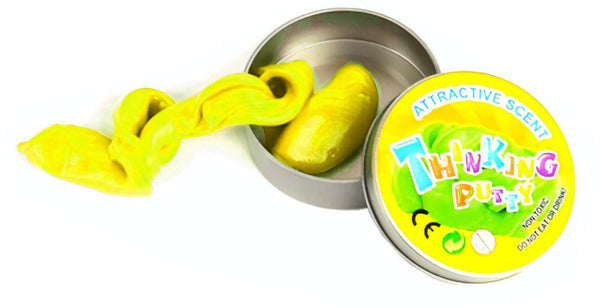 slijm Thinking Putty Attractive Scent geel