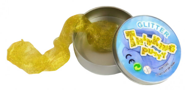 slijm Thinking Putty Glitter goud