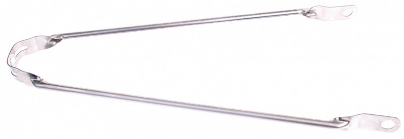 Spatbordstang 28" RVS met 12 mm bevestigingsgaten