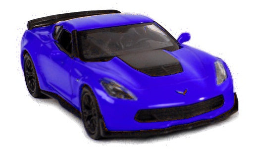 sportauto jongens staal 11,5 cm blauw