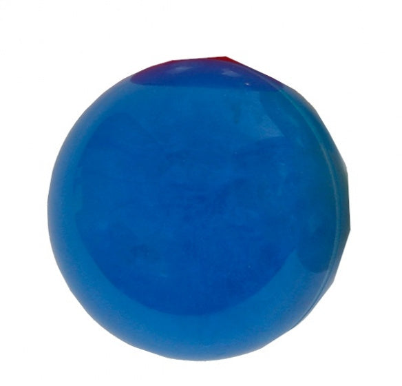 stuiterbal Galaxy junior 8,5 cm rubber blauw