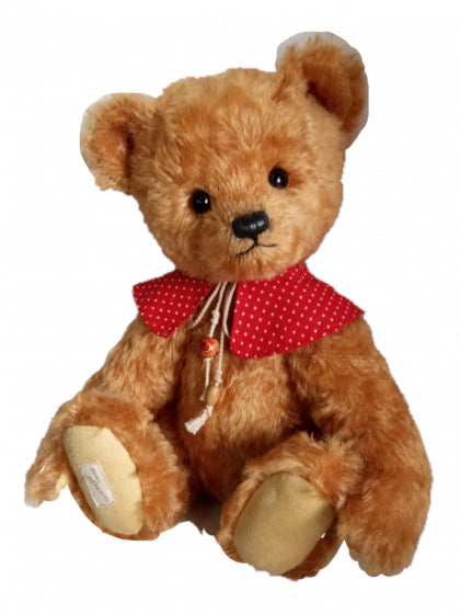 teddybeer Reggie Limited Edition 38 cm mohair goudbruin