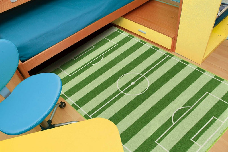vloerkleed Football 140 x 80 cm