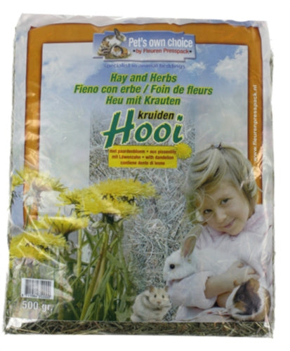Pets Own Choice Hooi Paardebloem 500 GR