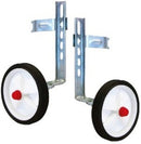 zijwieltjesset DR15C 12-20 inch kunststof wit/zwart