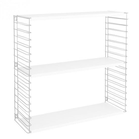 Tomado Boekenrek Epoxy wit/wit 70x21x68cm