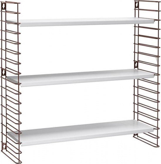 Tomado Boekenrek Epoxy brons/wit 70x21x68cm