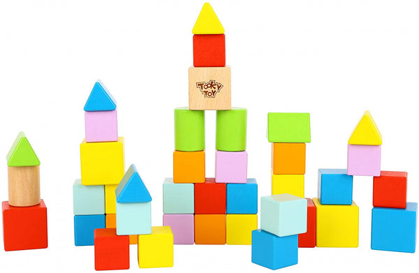 blokkenset junior hout 40 stuks