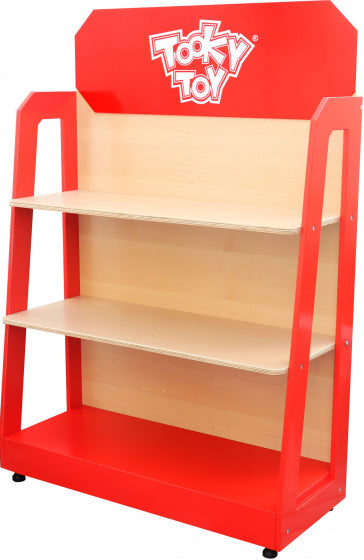 kast junior 95 x 40 x 134 cm hout rood