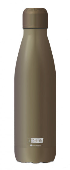 Thermosfles Mat Grijs, 500ml