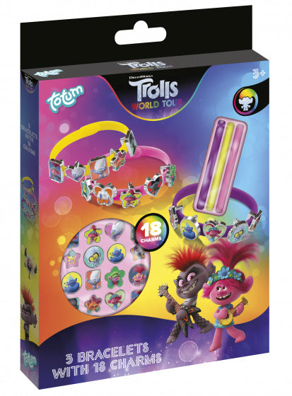 Totum Dreamworks Trolls Armband en Bedels Pakket