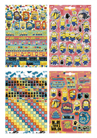 Totum Minions Stickerboek met +300 Stickers 3 Stuks
