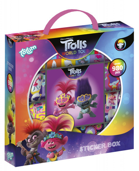 Totum Dreamworsk Trolls Stickerbox