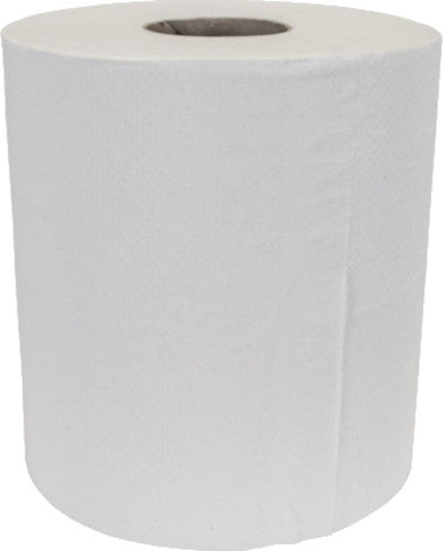 poetspapier gerecycled 1-laags 20 x 300 cm wit