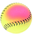 honkbal soft Regenboog junior 6,3 cm rubber