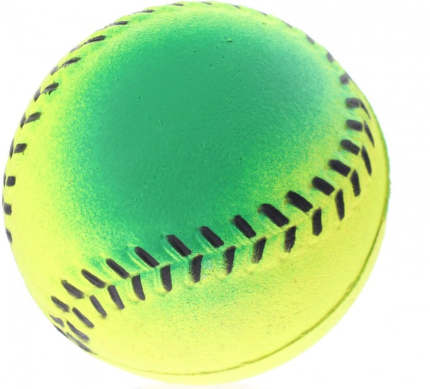 honkbal soft Regenboog junior 6,3 cm rubber