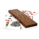 kaartspel cribbage met houten scorebord