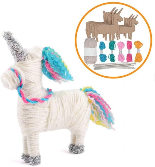 knutselset Yarn Animals Eenhoorn junior 22-delig