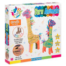knutselset Yarn Animals Giraffe junior 27-delig