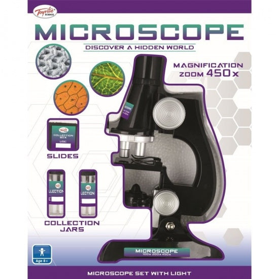 Microscoop set met licht