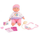 Snuggles babypop interactief zieke Sara 41 cm 5 acc.