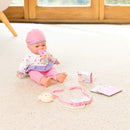 Snuggles babypop interactief zieke Sara 41 cm 5 acc.