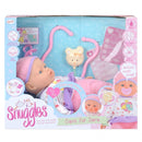 Snuggles babypop interactief zieke Sara 41 cm 5 acc.