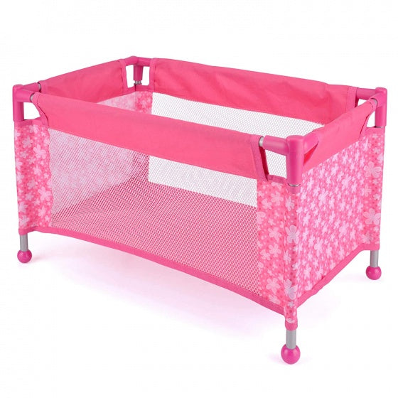 snuggles campingbedje pop 52 x 31 x 31 cm roze
