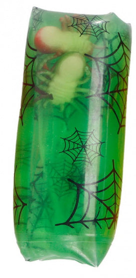 glibberspeelgoed Spider Glibby 13 cm groen