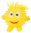 fantasieknuffel Puffer 18 cm pluche geel