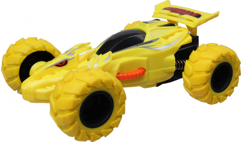 raceauto Wriggle Racing 360 junior 13 cm geel