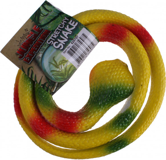 slang rekbaar junior 65 cm rubber geel