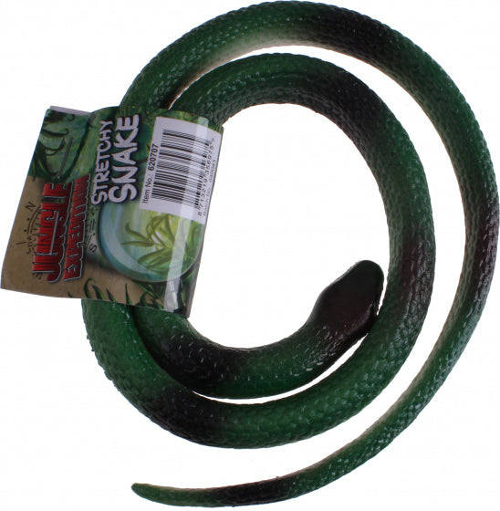 slang rekbaar junior 65 cm rubber groen