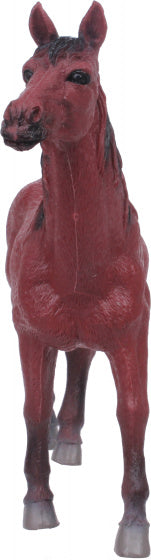 speelgoedpaard junior 23 x 17 cm roodbruin