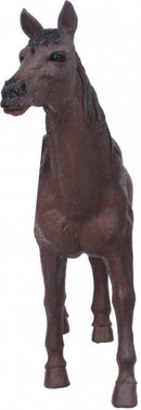 speelgoedpaard junior 23 x 17 cm donkerbruin