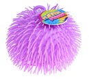 stressbal Puffer Mania 23 cm siliconen lila
