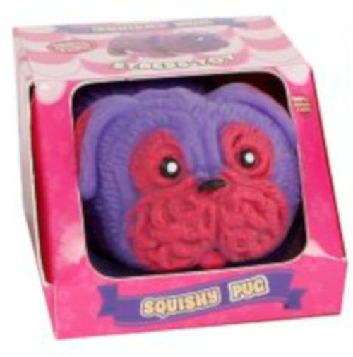 superstretch-hondje 8-50 cm siliconen paars