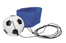 Voetbal Aan Armband: Blauw 6,3 cm