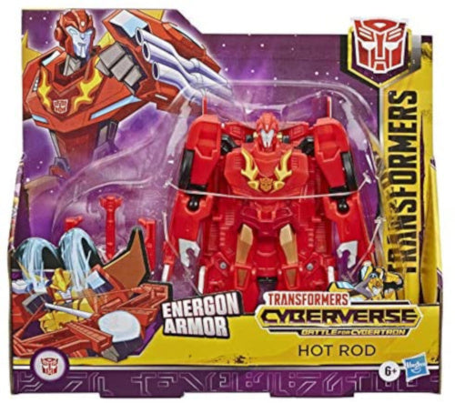 transformer Cyberverse Ultra Hot jongens 22,9 cm rood