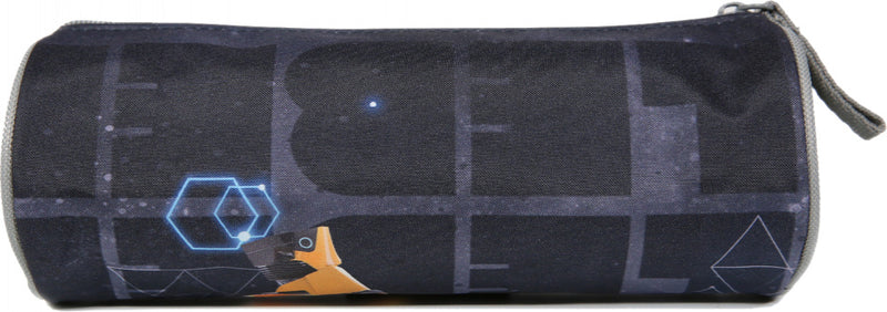 etui Bumblebee junior 22 x 8 cm polyester zwart