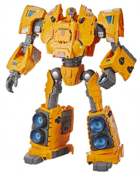 transformer Titan Class junior 48 cm geel