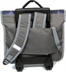 trolley-schooltas Bumblebee 38 cm polyester grijs