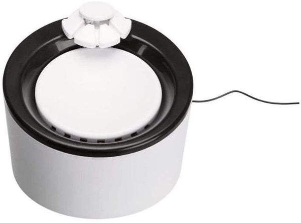 Trixie Drinkfontein Triple Flow Zwart / Wit 2 LTR