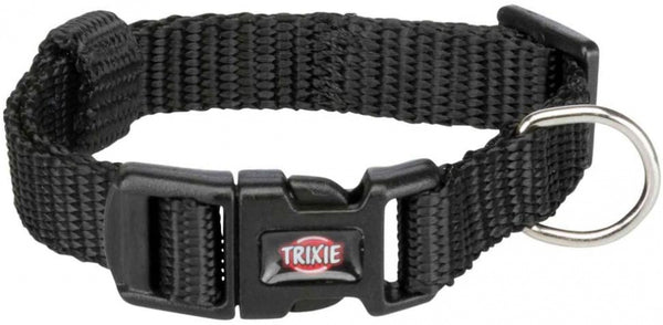 Trixie Halsband Hond Premium Zwart 25-40X1,5 CM