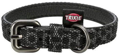 Trixie Halsband Hond Night Reflect Zwart 22-30X1,5 CM