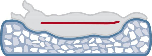 Trixie Hondenkussen Noah Vitaal Schuimrubber Lichtgrijs 60X50X15 CM