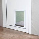 Trixie 2-weg Hondenluik Wit S-M 30 X 36 CM